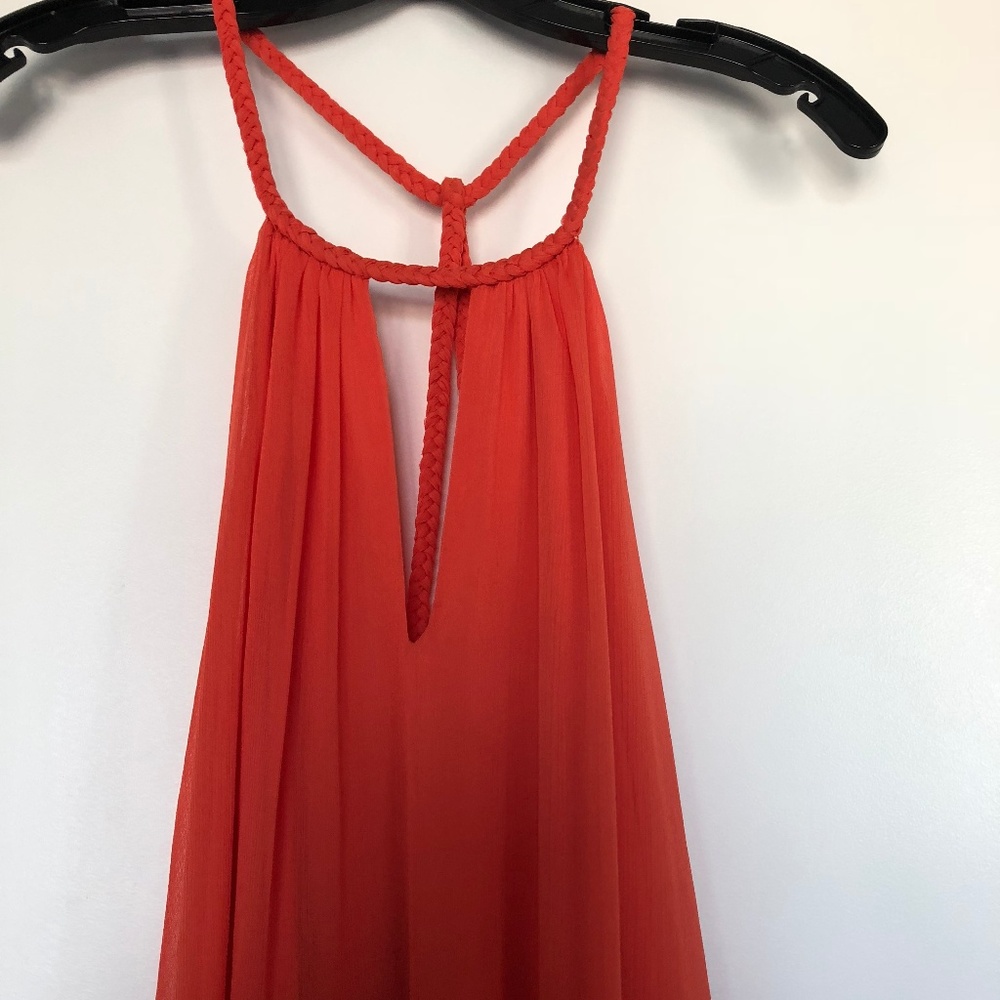 NWOT Beautiful Orange Summer Dress